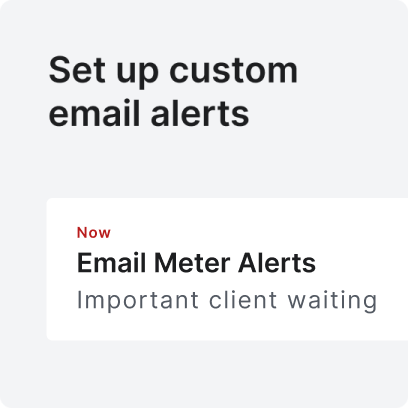 Set up custom alerts